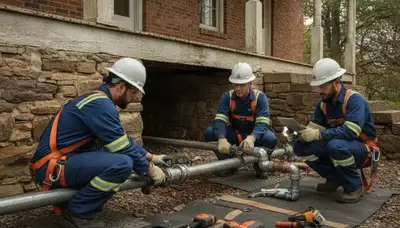 Saint Louis, MO plumbing repair technician providing expert leak and pipe repair service