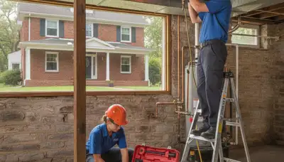 Plumber repairing a pipe in Saint Louis, MO for reliable plumbing repair service