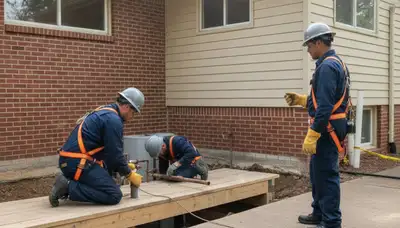 Professional plumber repairing a leak in Saint Louis, MO for plumbing repair services