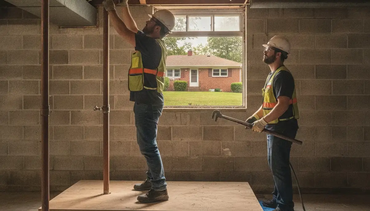 Saint Louis, MO plumber repairing a leaking pipe for residential plumbing service