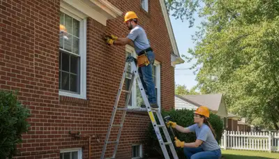 Professional plumber repairing a pipe in Saint Louis, MO for plumbing repair service