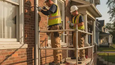 Plumber repairing a pipe in Saint Louis, MO for reliable plumbing repair service