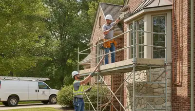 Saint Louis, MO plumber repairing a residential pipe leak for plumbing repair service