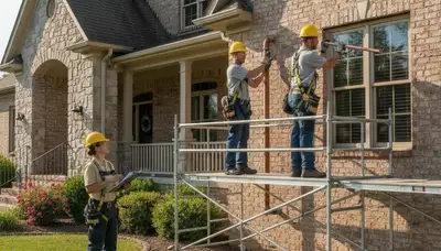 Saint Louis, MO plumber repairing a residential pipe leak for reliable plumbing service