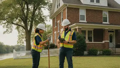 Saint Louis, MO plumbing repair technician fixing a residential pipe leak