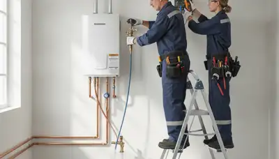 Tankless water heater service in Saint Louis, MO for plumbing repair and installation