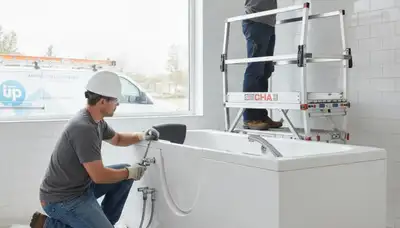 Walk-in tub installation by On Call Plumbers for Saint Louis, MO homes