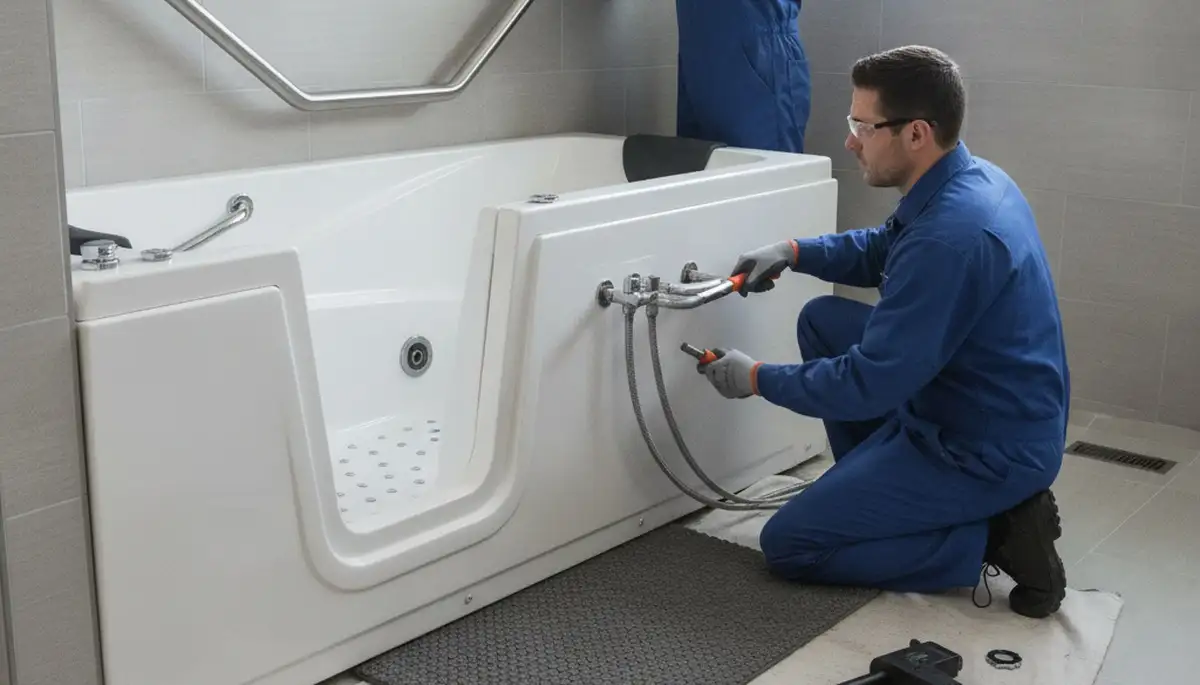 Walk-in tub installation for Saint Louis, MO homes by On Call Plumbers
